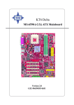 MSI KT6 Delta-FISR Instruction manual