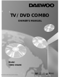 Daewoo DDQ-20L6SC Owner`s manual