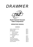 Drawmer TS2 Specifications