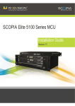 RADVision Scopia Elite 5100 Series Installation guide