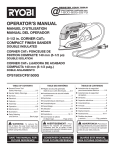 Ryobi CFS1503 Operator`s manual