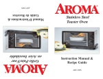 Aroma ABT-208S Instruction manual