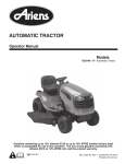 Ariens A22A46 Specifications