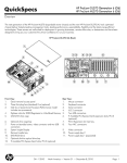 HP ProLiant DL370 Generation 6 QuickSpecs