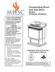 MHSC RFSDV24 Operating instructions