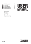 Zanussi ZDI12001 User manual