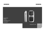 Siemens CF75 User guide