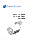 American Dynamics Illustra Flex Series User guide