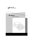 Denver Instrument PK-Series Specifications