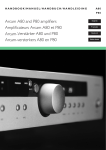 Arcam P80 Operating instructions