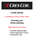 Cres Cor Roast-N-Hold Operating instructions