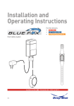 Deep Blue BlueFox Basic Operating instructions