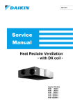 Daikin VKM50GMV1 Service manual