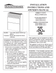 Empire Comfort Systems DV-40E-5 Owner`s manual