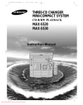 Samsung MAX-S520 Instruction manual
