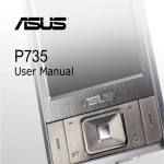 Asus P735 User manual