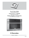 Electrolux TINSLB024MRR0 Use & care guide