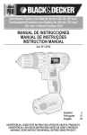 Black & Decker LD112 Instruction manual