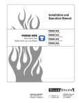 Wood Stone BISTRO 4343 WS-BL-4343-RFG-LR-NG Specifications