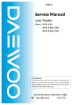 Daewoo DWF-160MNP Service manual