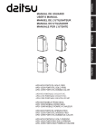 Daitsu Air Conditioner User`s manual