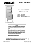 Vulcan-Hart VHX24E5 ML-126853 Service manual