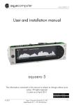 AQUASTREAM XT USB Installation manual