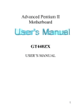 BCM GT440ZX User`s manual
