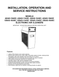 Electro-Air EASASD-18ASC Troubleshooting guide