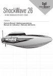 Pro Boat ShockWave 26 PRB08014 Instruction manual
