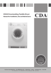CDA CI920 Technical data