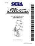 Sega Sega Bass Fishing 2 Owner`s manual