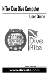 Dive Rite Nitek Duo User guide