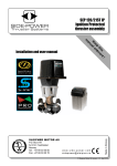 Side-Power SEP 120/215T User manual