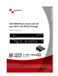 Avenview SW-HDM3D-C5-8X8 Specifications