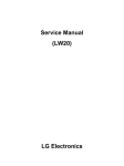 Samsung LW20M2 Service manual