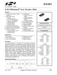 Silicon Laboratories Si2493 Specifications