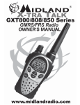 Midland GXT800 Owner`s manual