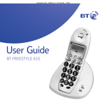 BT 610 User guide