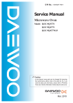 Daewoo KOR-6L0B1A Service manual