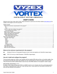 Alesis VORTEX User`s guide