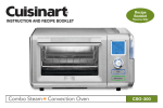 Cuisinart Cook & Steam Operating instructions