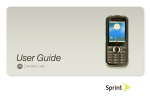 Motorola I886 - SPRINT User guide