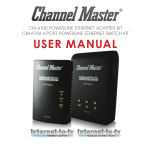 Channel Master CM-6100 User manual