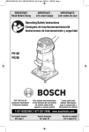 Bosch PR20EVSNK Specifications