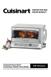 Cuisinart TOB-195 - Exact Heat Toaster Oven Specifications