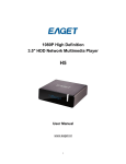 Eaget H5 User manual