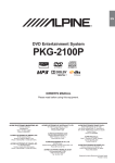 VDO MG 2100 Owner`s manual
