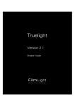 Shake 4 Truelight User`s Manual