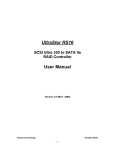 ENHANCE UltraStor RS16 User manual